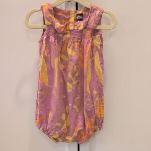 Tea Collection Pink and Yellow Bubble